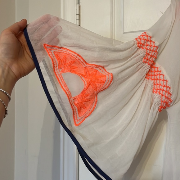 Anthropologie Sheer Blouse - Picture 4 of 5